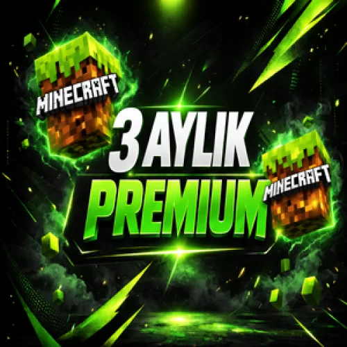  ⚡3 AYLIK⚡MİNECRAFT PREMİUM✅